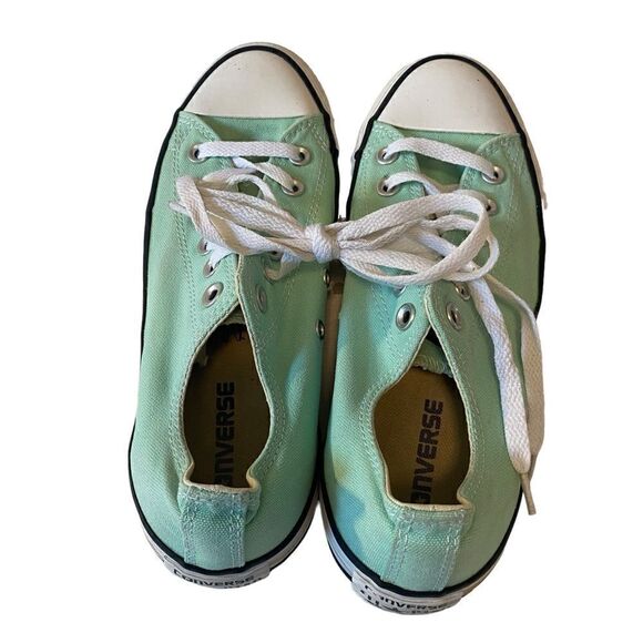 Mint Green Converse All Star Sneakers in Ladies Size 8.5 - Picture 4 of 7